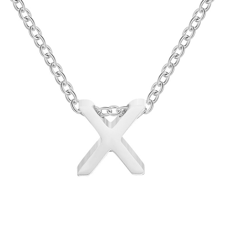 Initial Glow Letter Necklace ~ Waterproof