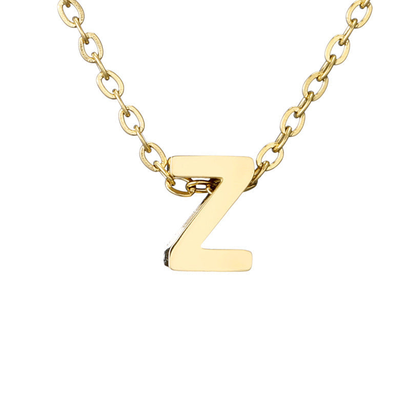 Initial Letter Necklace