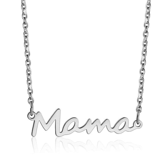 Mama Necklace - Silver