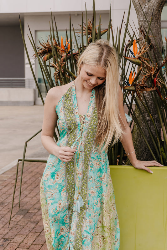 Weeping Willow Dress ~ Mint