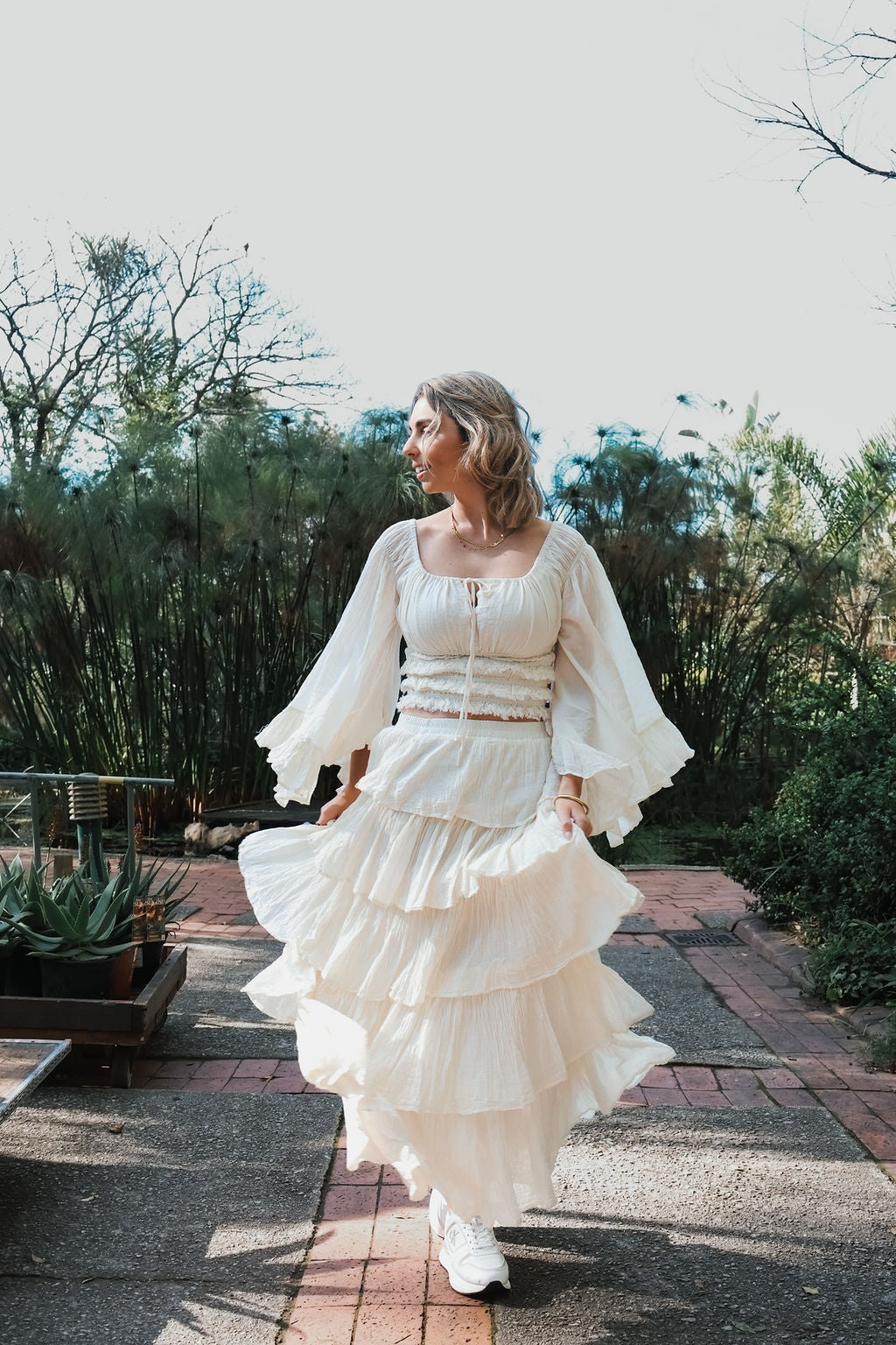 Serene Tiered Skirt