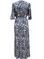 Bali Breeze Dress ~ Island Script