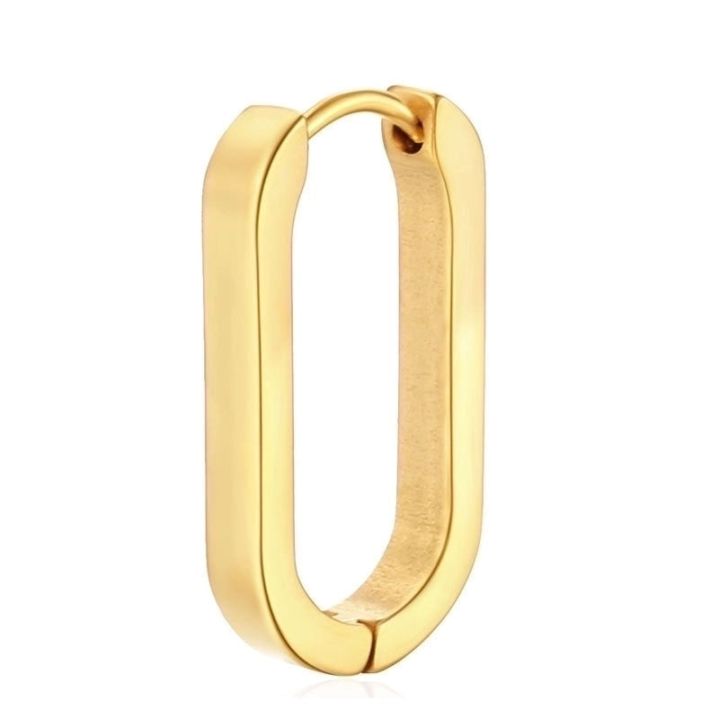 Sonya Gold Oval Hoops