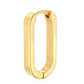 Sonya Gold Oval Hoops