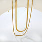 Bladerope Layered Necklace ~ Waterproof