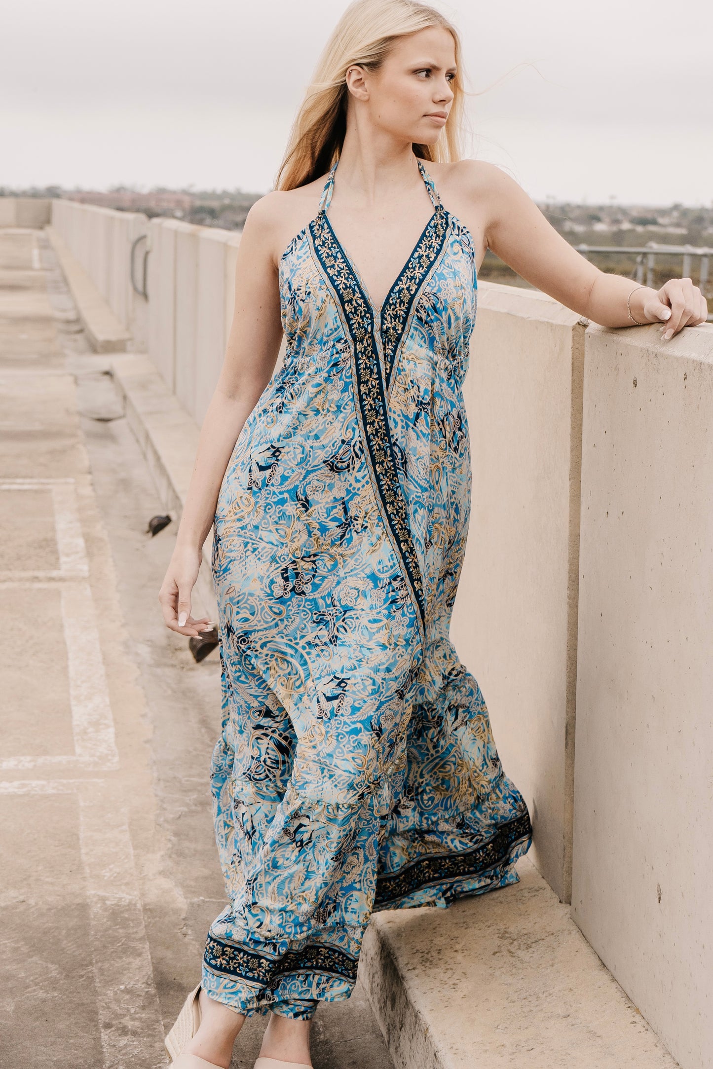 Sunlit Sand Dress ~ Pacific