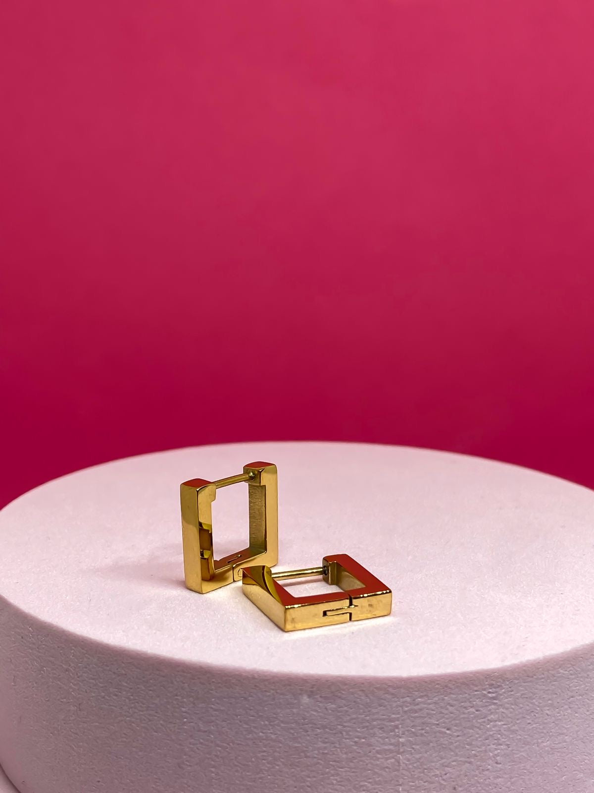 Liv Gold Square Hoops