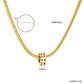 Halo Crystal Necklace ~ Waterproof