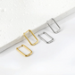 Jagger Square Hoops ~ Waterproof