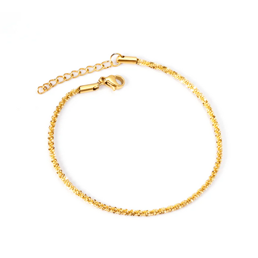 Shimmer Link Bracelet ~ Waterproof