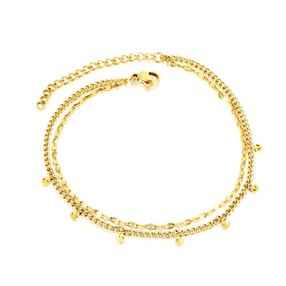 Anchored Dreams Anklet ~ Waterproof