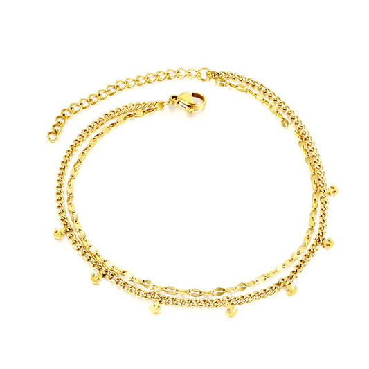 Anchored Dreams Anklet ~ Waterproof