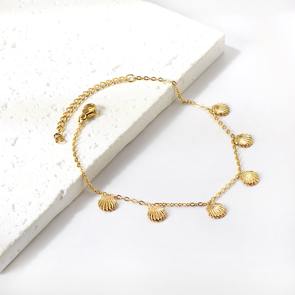 Calico Shell Bracelet ~ Waterproof