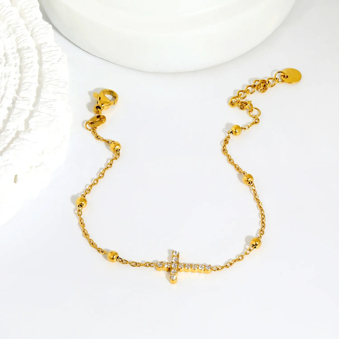 Promise Cross Bracelet ~ Waterproof