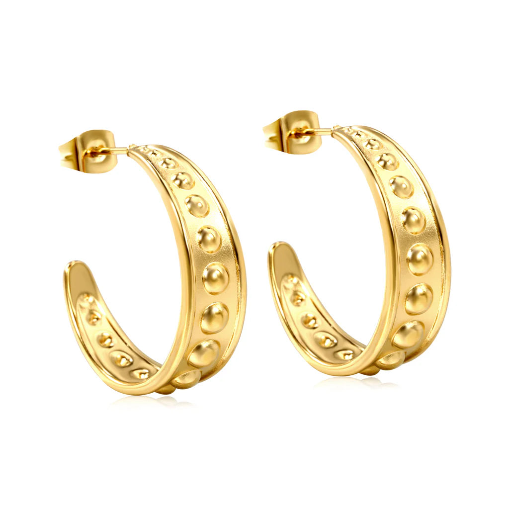 Marina Bay Earrings ~ Waterproof