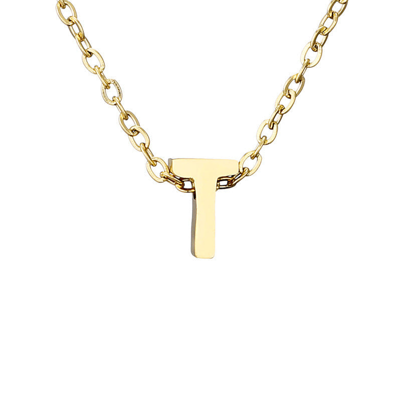 Initial Letter Necklace