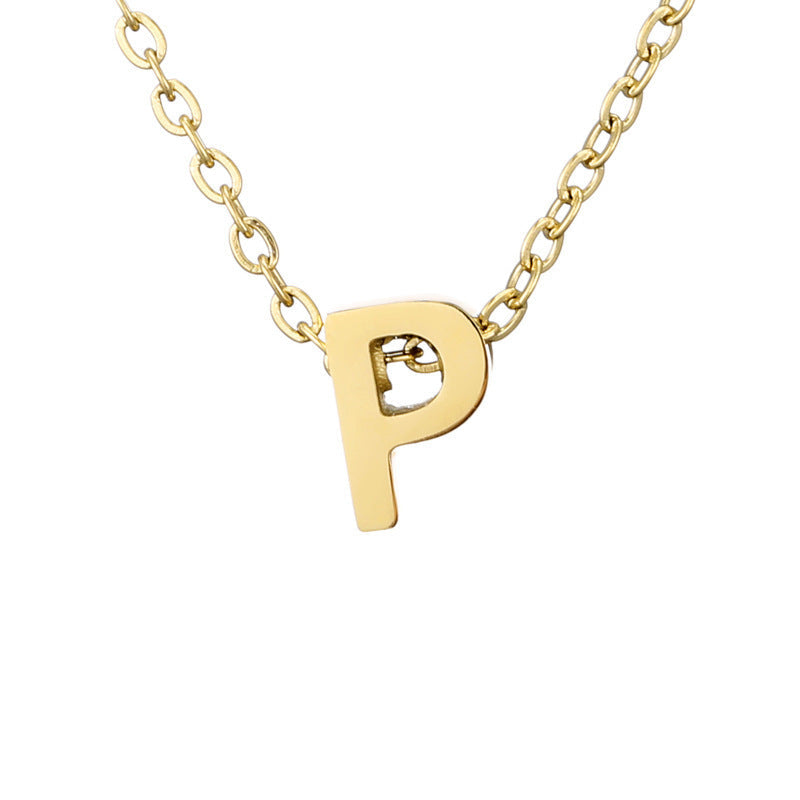 Initial Letter Necklace