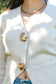 Shell Button Cardigan