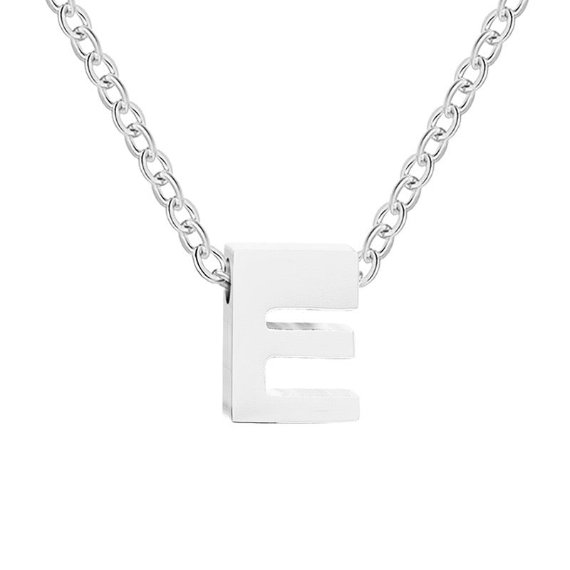 Initial Glow Letter Necklace ~ Waterproof