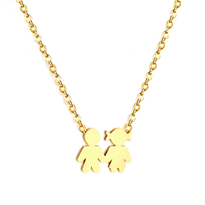 Little Me Jack & Jill Necklace ~ Waterproof