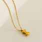 Balloon Letter Necklace ~ Waterproof