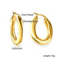 Celeste Hoops ~ Waterproof