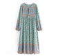 Seafoam Blossom Dress