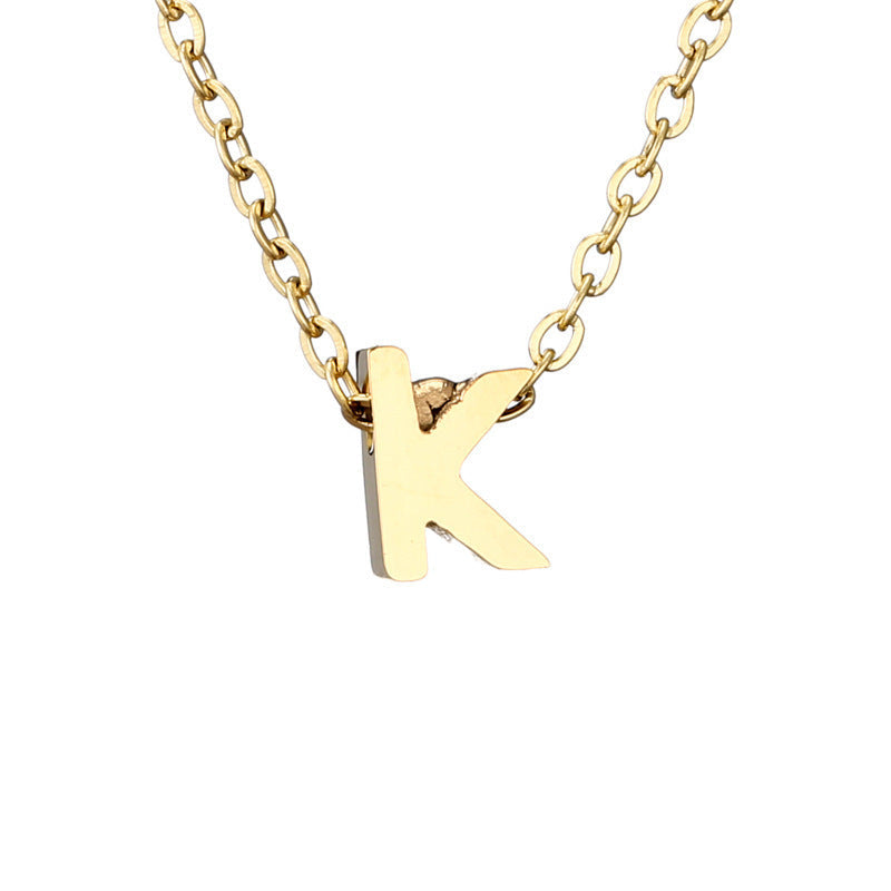 Initial Letter Necklace