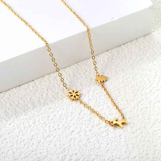 Festive Charm Necklace ~ Waterproof