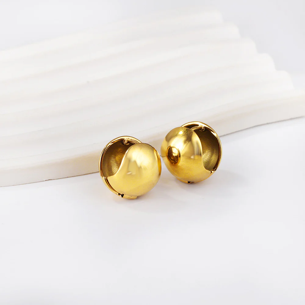 Icy Orchid Earrings ~ Waterproof