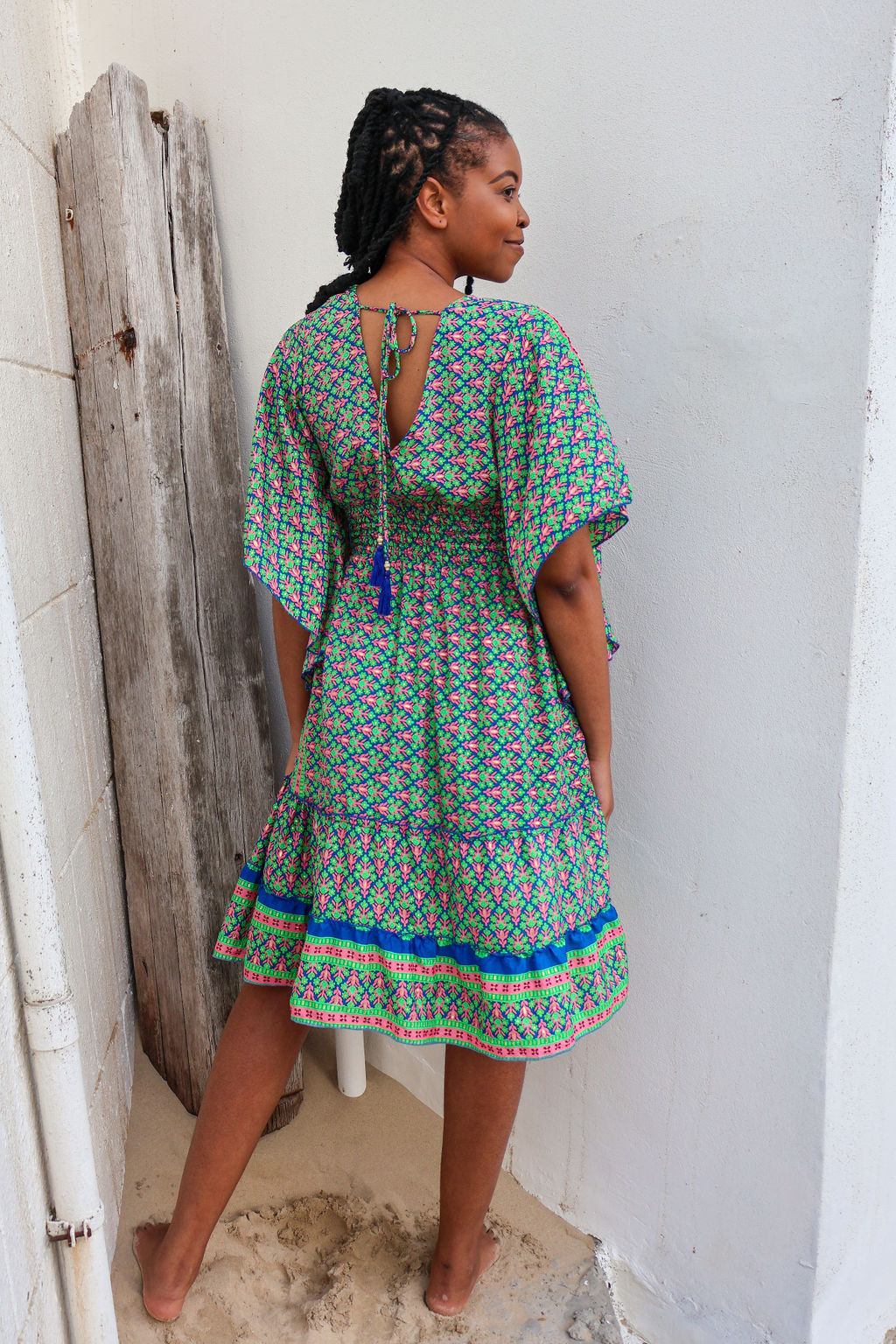 Tranquil Tide Dress ~ Lime