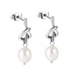 Sculpted Knot Earrings ~ Waterproof