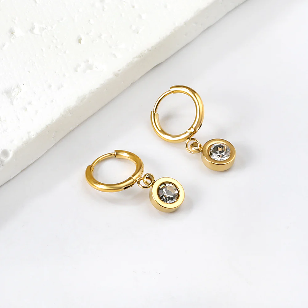 Iva Hoop Earrings ~ Waterproof