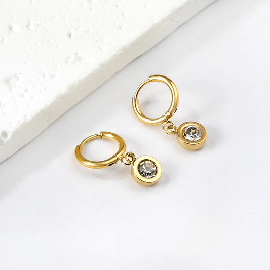 Iva Hoop Earrings ~ Waterproof