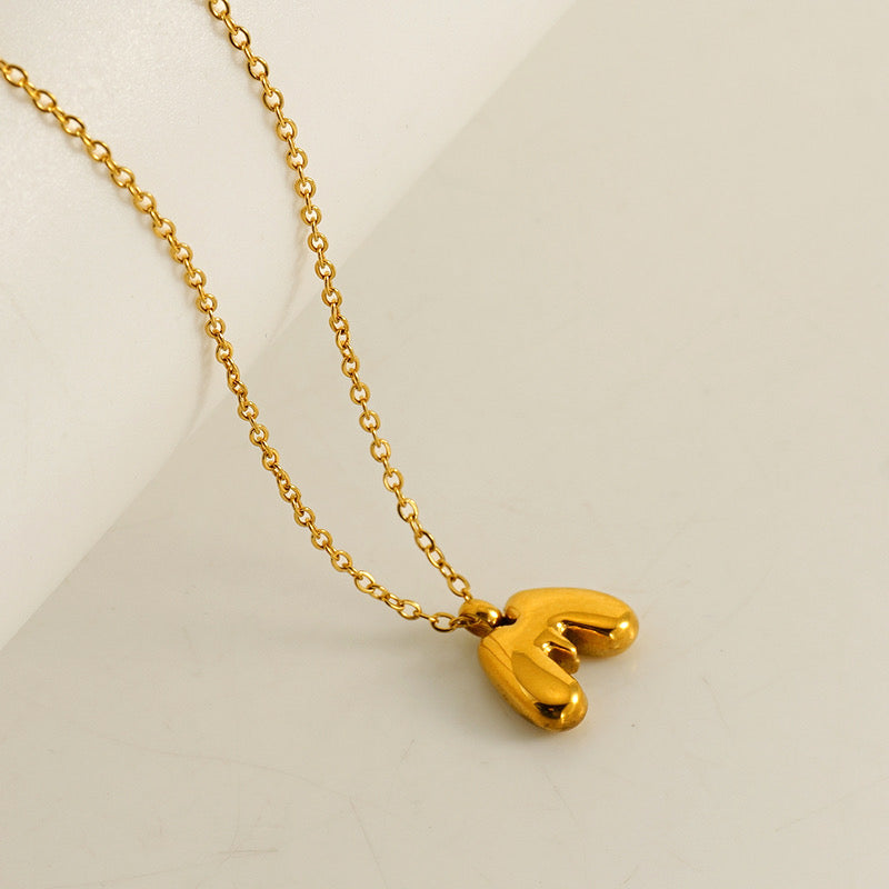 Balloon Letter Necklace ~ Waterproof
