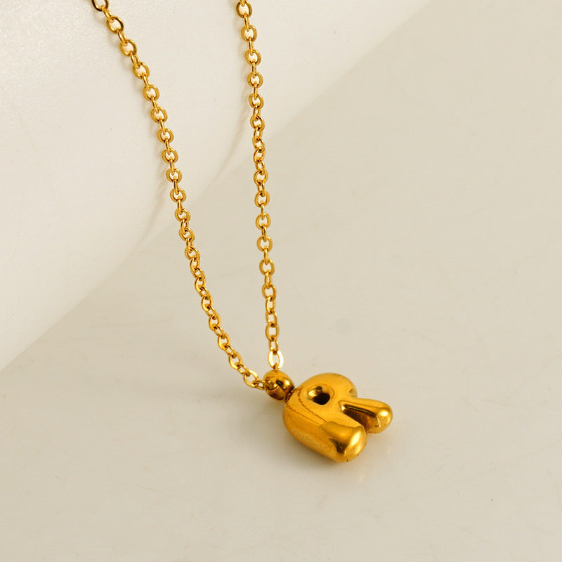 Balloon Letter Necklace ~ Waterproof
