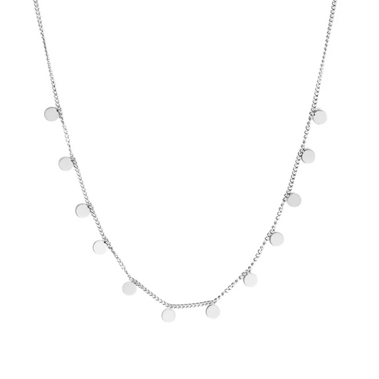 Dazzle Disc Necklace ~ Waterproof