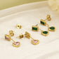 Dear Heart Drop Earrings ~ Waterproof
