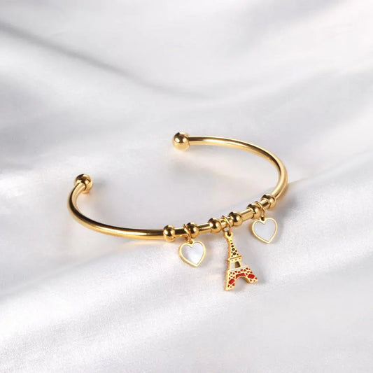 Paris Charm Bangle ~ Waterproof