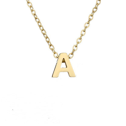 Initial Letter Necklace