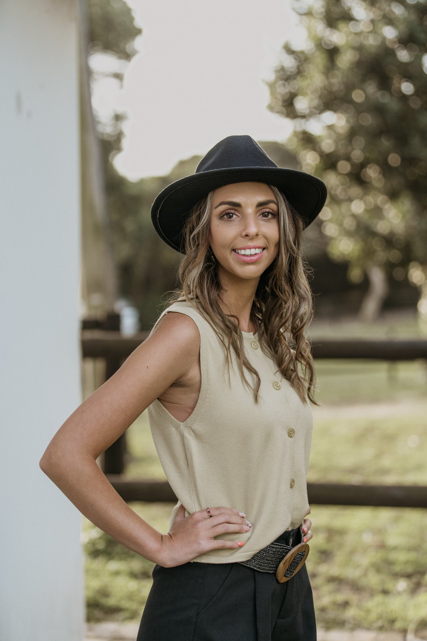 Arizona Felt Hat ~ Onyx