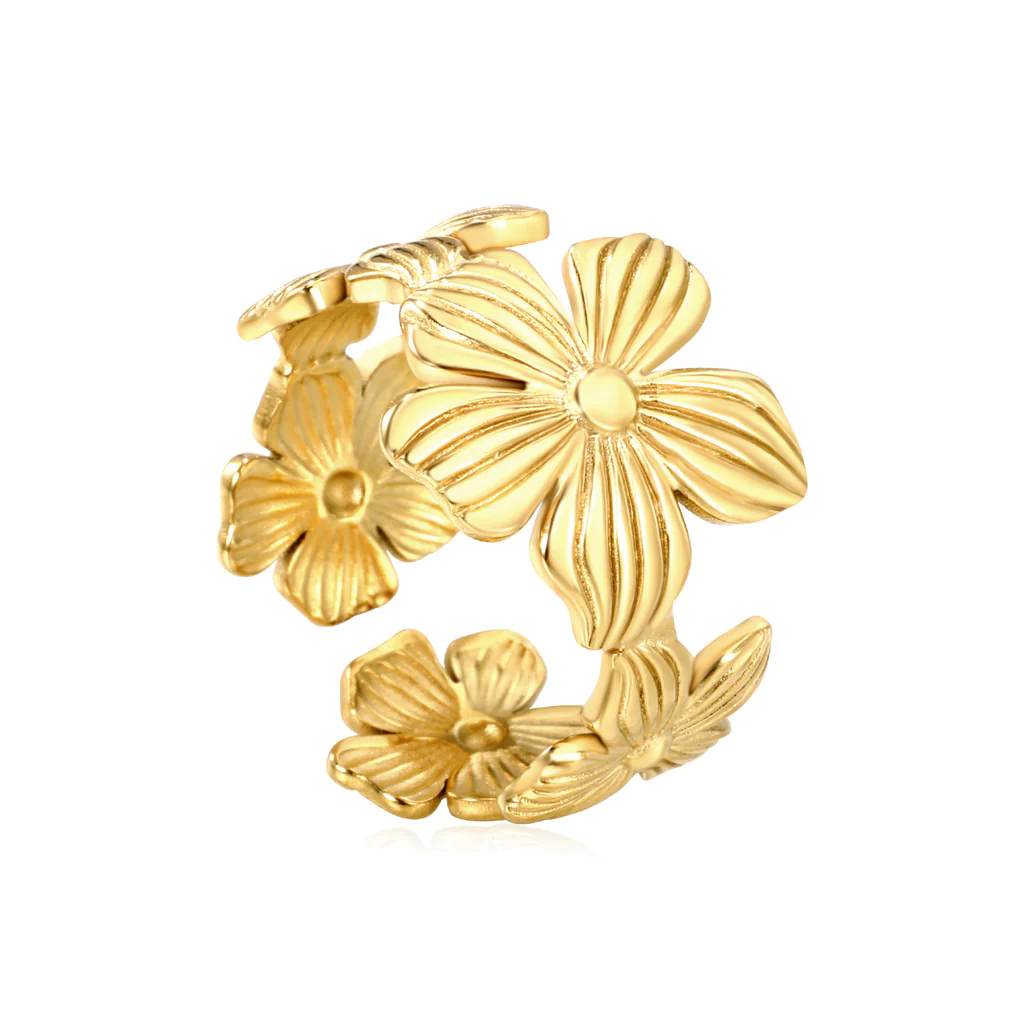 Tidal Bloom Ring ~ Waterproof