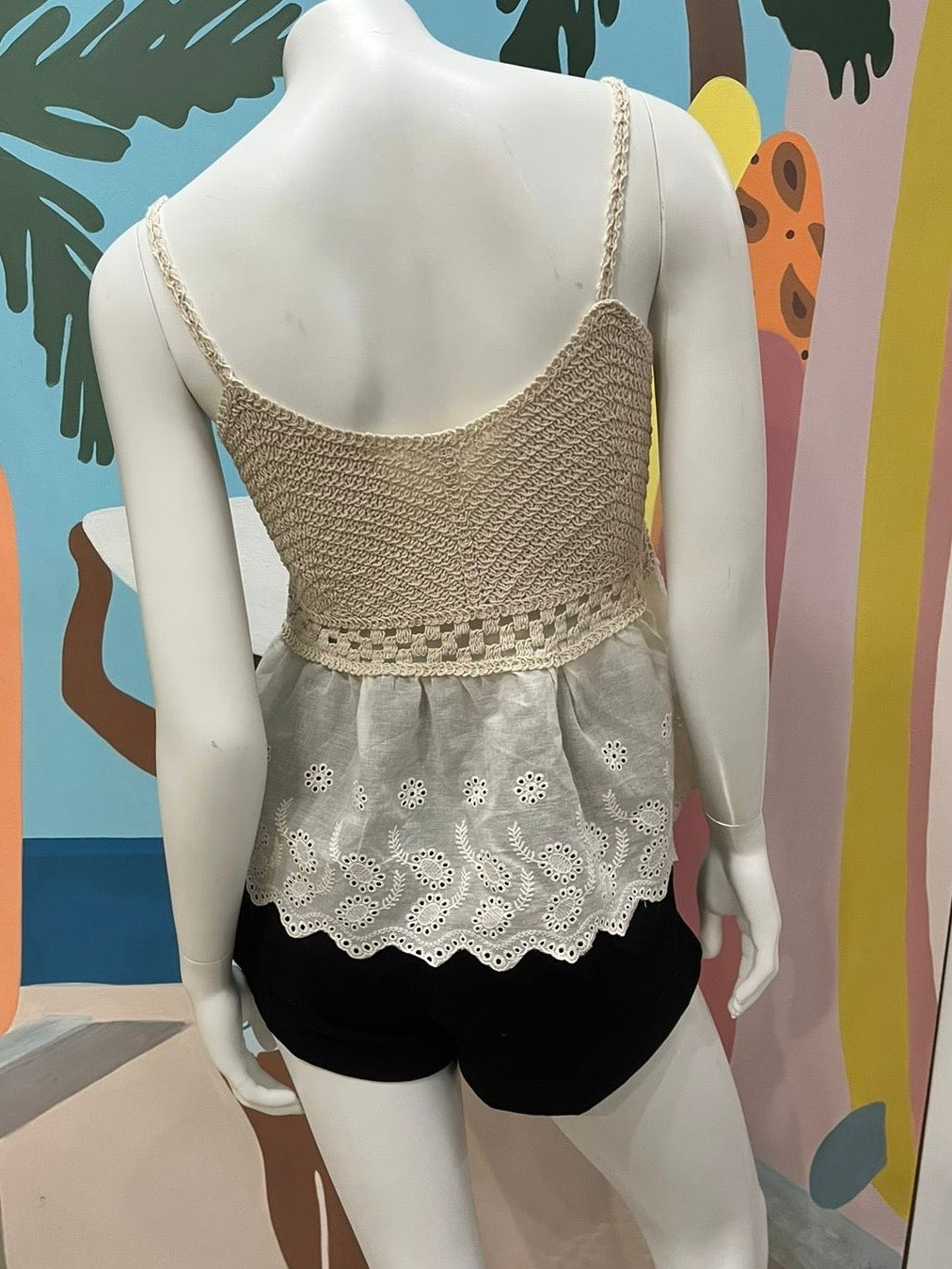 Sweet Daisy Crochet Top