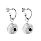 Hazel Steel Earrings ~ Waterproof