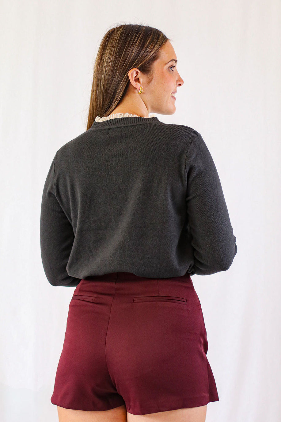 Bordeaux Mini Skort