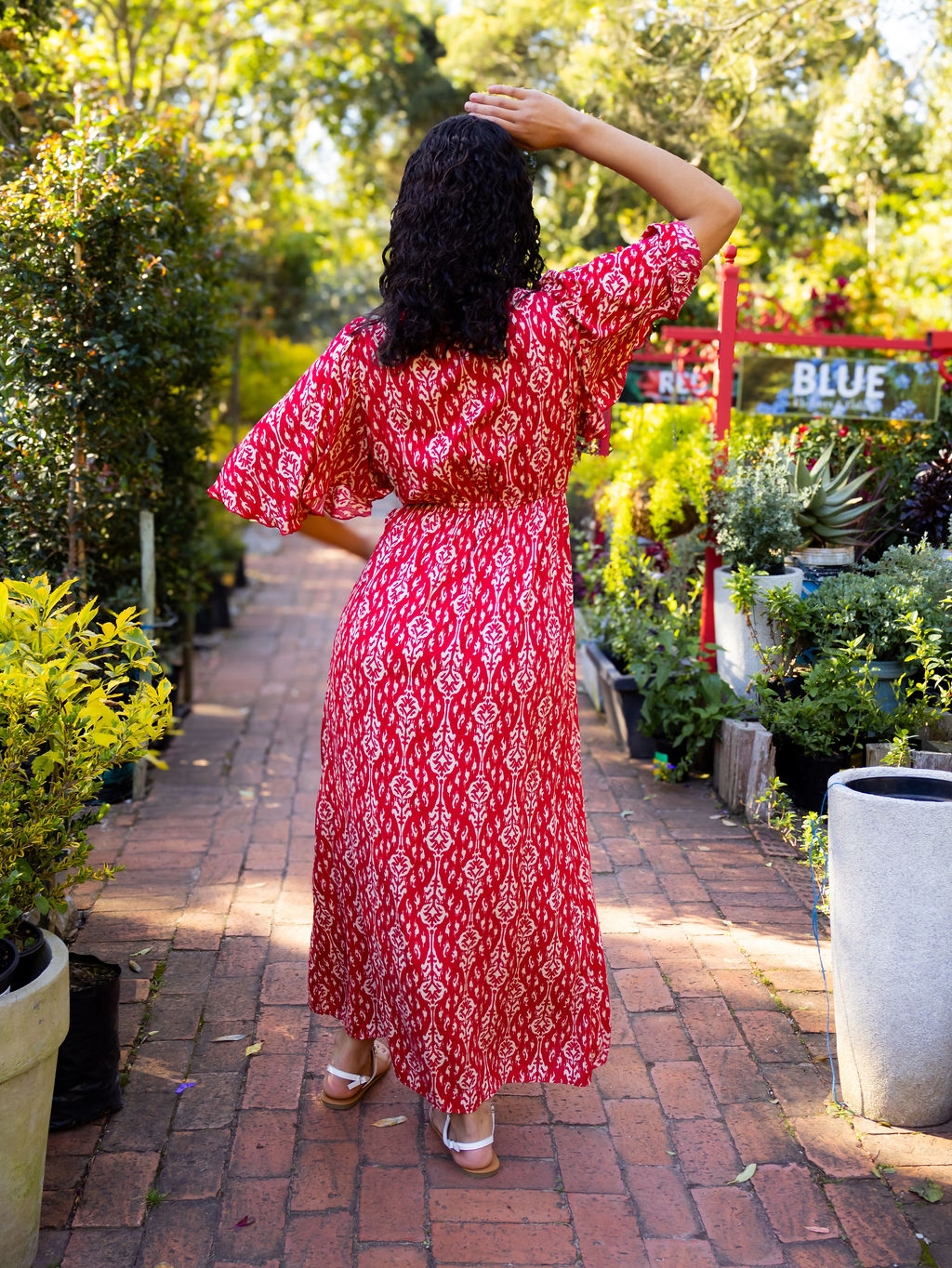 Bali Breeze Dress ~ Ikat