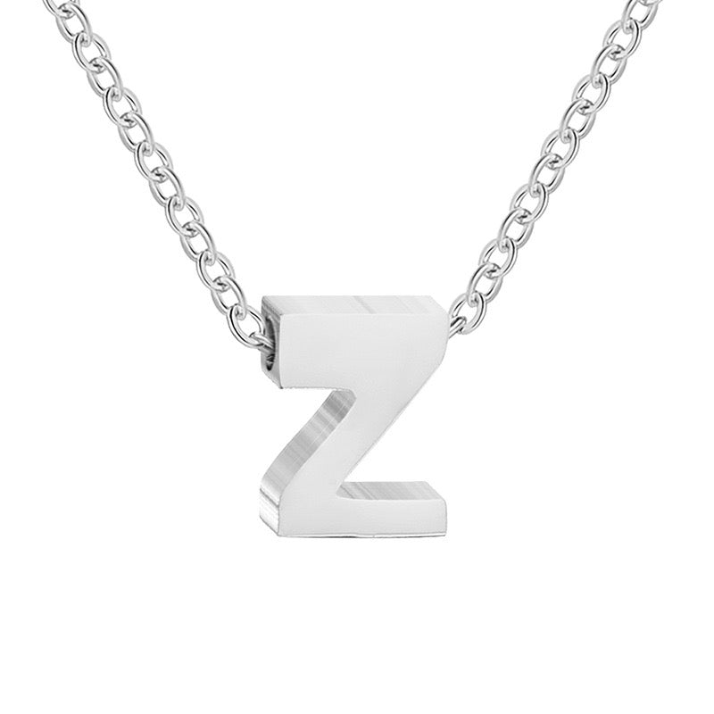 Initial Glow Letter Necklace ~ Waterproof