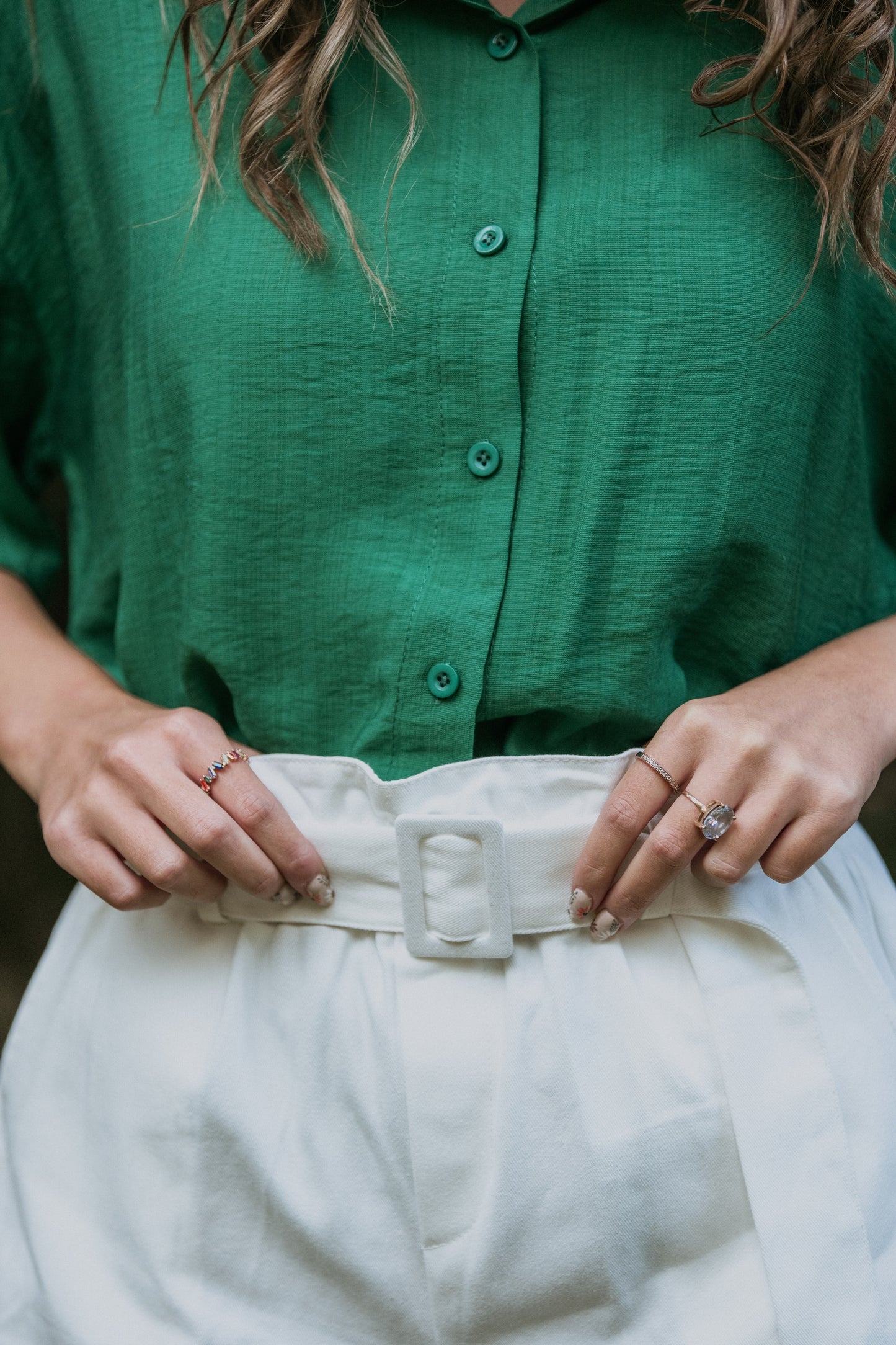 Grecian Shorts ~ White