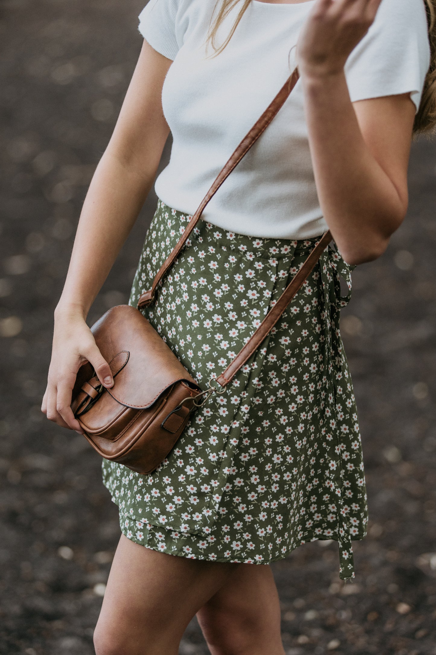 Autumn Blush Skirt ~ Forest