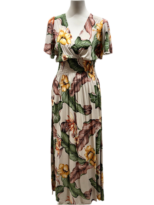 Ensley Dress ~ Tropic Bloom